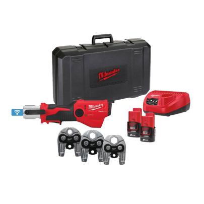 M12 ONEHPT-202C MAPRESS SET - Subkompaktowa zaciskarka do rur 12 V, FORCE LOGIC™, w walizce, 2 x 2.0 Ah + ładowarka, 4933481038