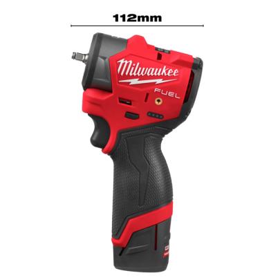 M12 FSCIWF14-252X - Subkompaktowy klucz udarowy 1/4", 95 Nm, 12 V, FUEL™, w walizce, 2 x 2.5 Ah + ładowarka, 4933498974