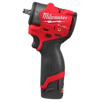 M12 FSCIWF38-252X - Subkompaktowy klucz udarowy 3/8", 271 Nm, 12 V, FUEL™, w walizce, 2 x 2.5 Ah + ładowarka, 4933498970