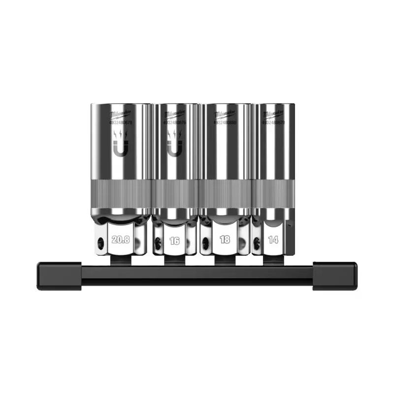 4932498383 - Zestaw nasadek 3/8" do świec zapłonowych, 14 - 21 mm (4 szt.)