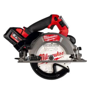 M18 FCSDC165-552 - Pilarka tarczowa do głębokiego cięcia drewna 66 mm, 18 V, FUEL™, w walizce, 2x 5.5 Ah + ładowarka, 4933499997
