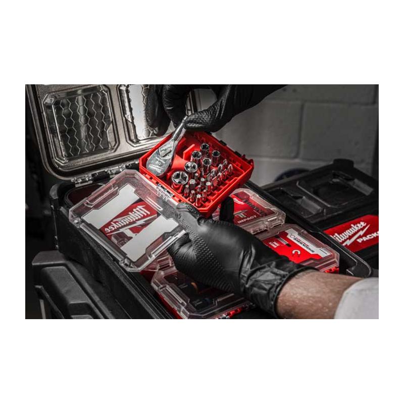 4932499470 - Zestaw nasadek 1/4" z grzechotką i akcesoriami + bity udarowe (25 szt.)