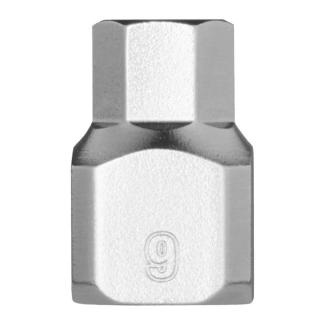 4932500481 - Nasadka trzpieniowa 1/4" do śrub 6-kątnych metrycznych, 9 mm