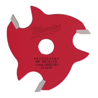 4932500985 - Frez wpustowy do drewna z węglikiem spiekanym, trzpień 8 mm, 2/47,6 mm