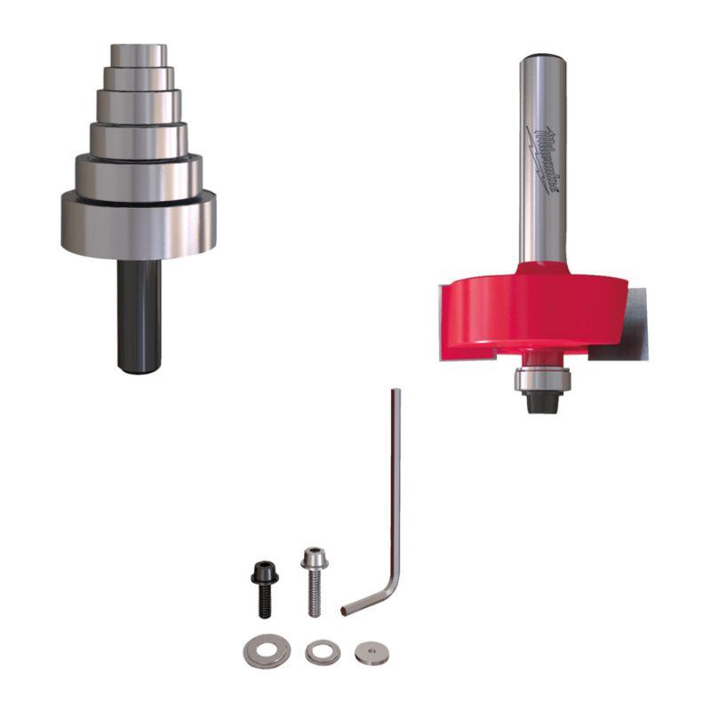 4932500999 - Frez do wręgowania do drewna z węglikiem spiekanym, trzpień 8 mm, 34,9 x 12,7 mm