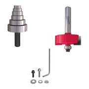 4932500999 - Frez do wręgowania do drewna z węglikiem spiekanym, trzpień 8 mm, 34,9 x 12,7 mm