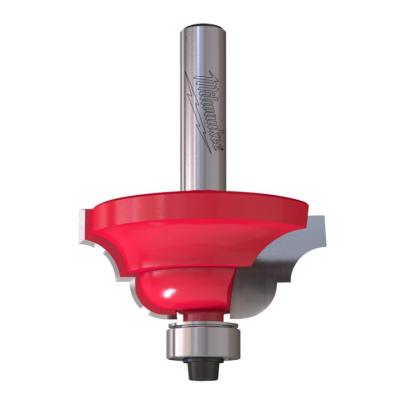 4932501038 - Frez profilowy rzymski Roman Ogee do drewna z węglikiem spiekanym, trzpień 8 mm, R6,4/4, 42,8 mm