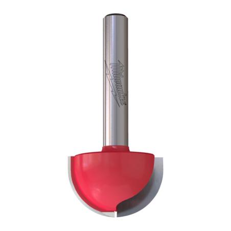 4932500974 - Frez zaokrąglający do drewna z węglikiem spiekanym, trzpień 8 mm, R15, 30 x 19/63,5 mm