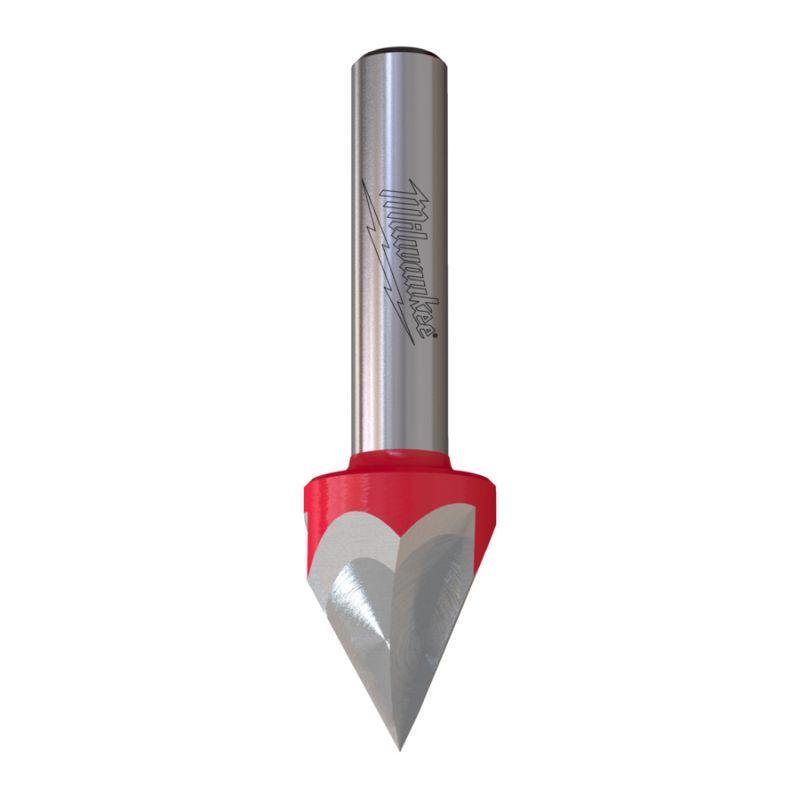 4932500960 - Laser Point 60° engraving and marking bit for wood with carbide, 8 mm shank, 12.7 x 11/57.2 mm