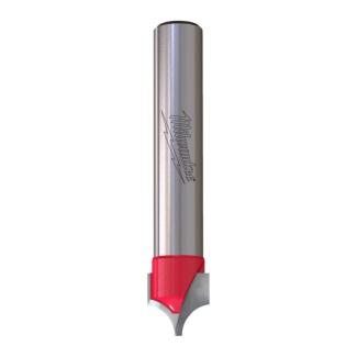 4932500962 - Frez dekoracyjny do drewna z węglikiem spiekanym, trzpień 8 mm, R5, 10/1,3 x 10/50 mm