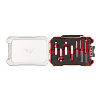 4932501054 - Zestaw frezów do drewna z węglikiem spiekanym, trzpień 12 mm (7 szt.)