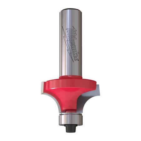 4932501213 - Frez do zaokrąglania krawędzi do drewna z węglikiem spiekanym, trzpień 12 mm, R9,5, 31,7 x 16/63,7 mm