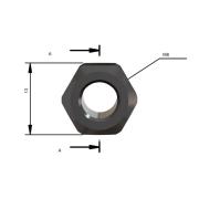 4932501081 - Nakrętka do frezu M8, S7
