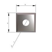 4932501074 - Noże z węglika spiekanego do frezów K6, 12 x 12 x 1,5 mm (10 szt.)