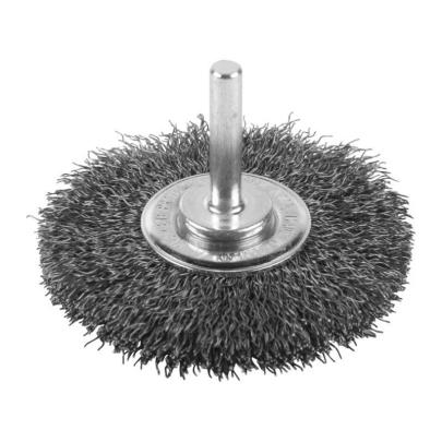 4932501707 - S6 wire brush disc, 70x9 mm, crimped steel, 0.3 mm, for spindle grinders (3 pcs.)