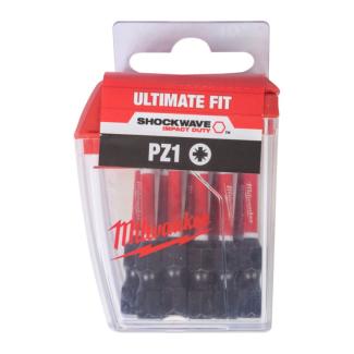 4932500231 - Shockwave impact bits for Pozidriv screws, PZ1 x 50 mm (10 pcs.)