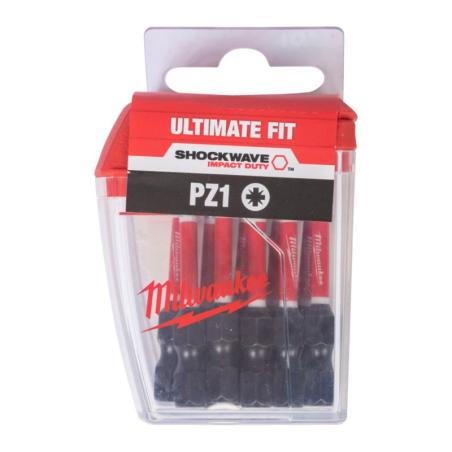 4932500231 - Shockwave impact bits for Pozidriv screws, PZ1 x 50 mm (10 pcs.)