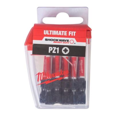 4932500231 - Shockwave impact bits for Pozidriv screws, PZ1 x 50 mm (10 pcs.)