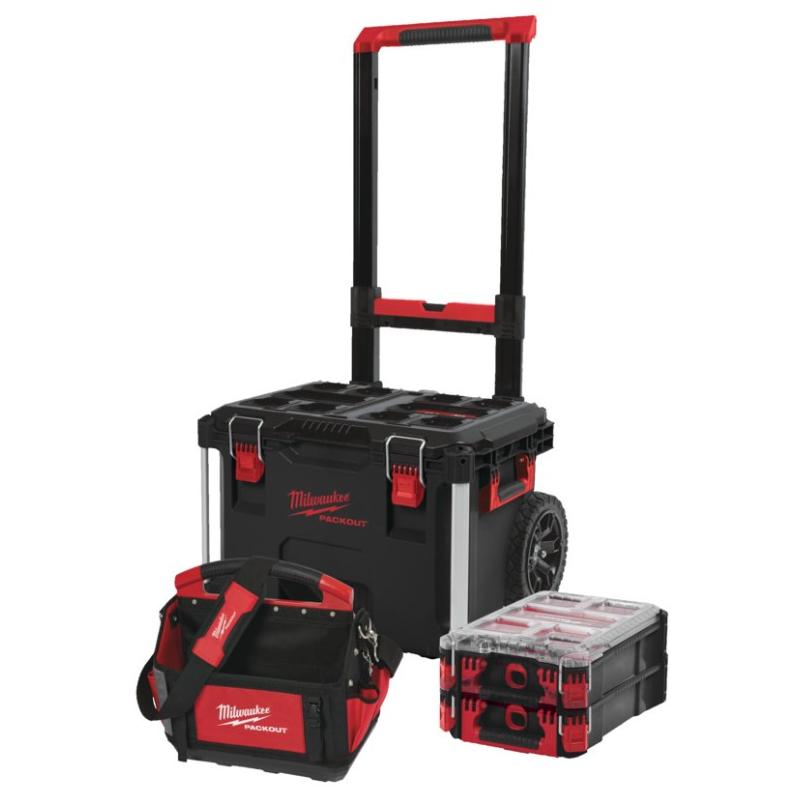 4932500653 - PACKOUT™ 1 Kit, wheeled case + 40 cm tool bag + 2 medium organizers