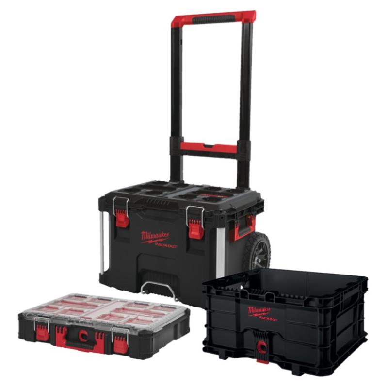 4932500655 - PACKOUT™ 3 Kit, wheeled case + large organizer + grid