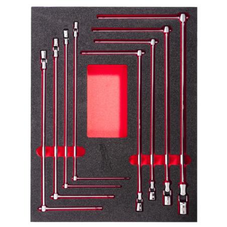 4932499113 - Module of T-handle socket wrenches with sliding handle, 7–19 mm (8 pcs.), foam insert