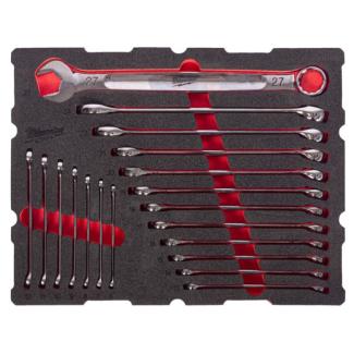4932501871 - PACKOUT Drawer Combination Wrenches Module, 6 - 27 mm (19 pcs.), foam insert
