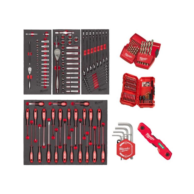 4932499473 - Set of 170 universal tools in 4 modules for tool trolleys