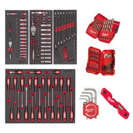 4932499473 - Set of 170 universal tools in 4 modules for tool trolleys