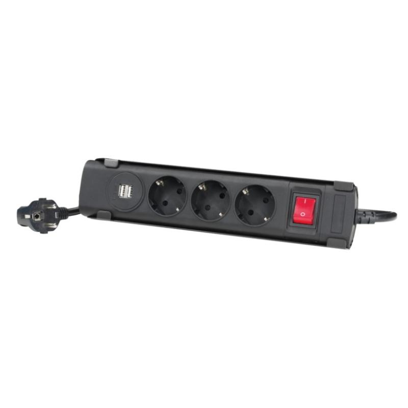 4932501310 - Magnetic power strip, gray