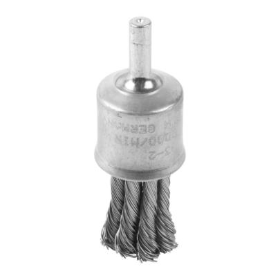 4932501733 - Szczotka druciana pędzelkowa S6, 22x28x72 mm, stal nierdzewna wiązana, 0,35 mm do szlifierek trzpieniowych (3 szt.)