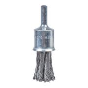 4932501730 - Szczotka druciana pędzelkowa S6, 19x28x72 mm, stal wiązana, 0,35 mm, do szlifierek trzpieniowych (3 szt.)