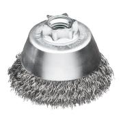 4932501750 - Szczotka druciana kielichowa M14, 65 mm, stal karbowana, 0,35 mm, do szlifierek 115 i 125 mm (1 szt.)