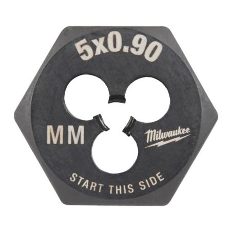 4932500612 - Hexagon die, M5 x 0.9 mm (1 pc.)