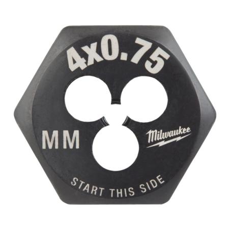 4932500611 - Hexagon die, M4 x 0.75 mm (1 pc.)