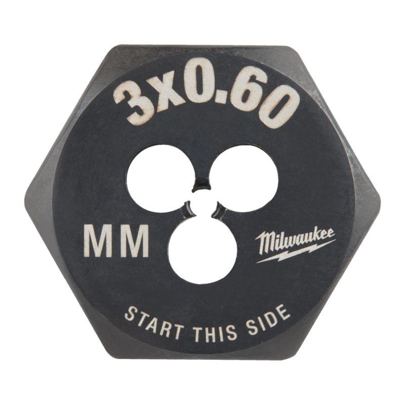 4932500608 - Hexagon die, M3 x 0.6 mm (1 pc.)