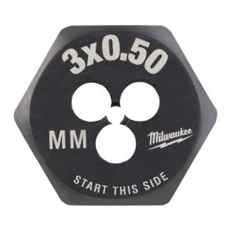 4932500609 - Hexagon die, M3 x 0.5 mm (1 pc.)