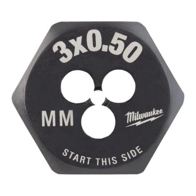 4932500609 - Hexagon die, M3 x 0.5 mm (1 pc.)