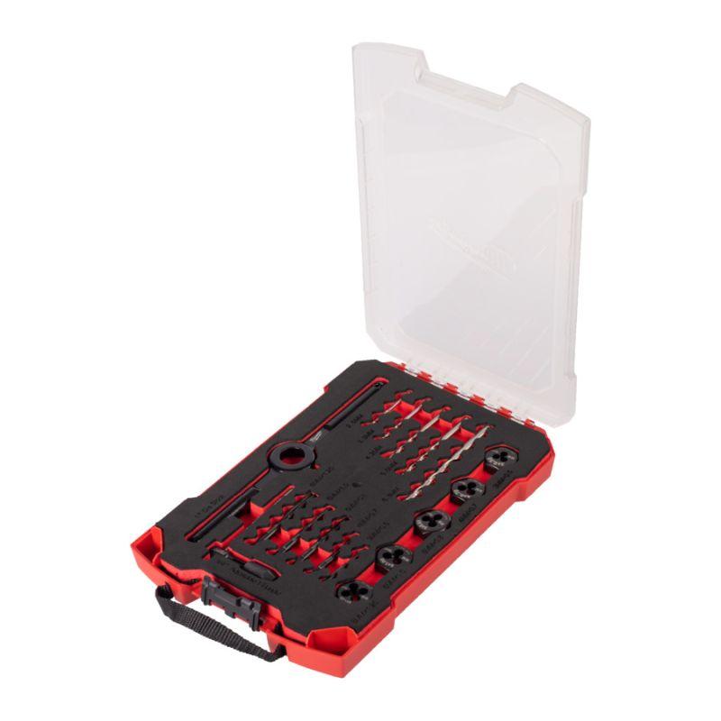 4932498720 - Set of taps and dies, M3–M8 (17 pcs.)