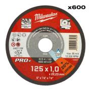 4932500580 - Tarcza cienka do cięcia metalu PRO+ 125 x 1 x 22,2 mm (600 szt.)