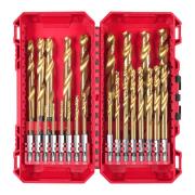 4932500420 - Shockwave HSS-G Tin RED HEX metal drill bit set, 2 - 13 mm (25 pcs.)