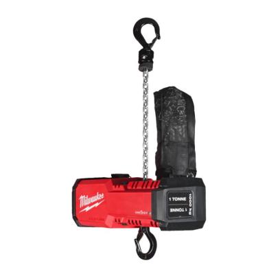 M18 BLCHTO-121 - Bezszczotkowy podnośnik łańcuchowy 1 t, 18 V, 12.0 Ah, ONE-KEY™, z akumulatorem i ładowarką, 4933500224
