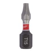4932500373 - Bit udarowy Shockwave do śrub Torx, TX BO15 x 25 mm (3 szt.)