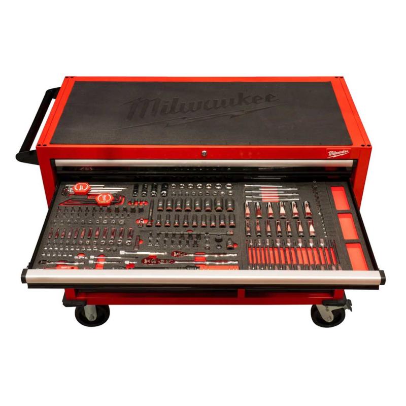 4932502079 - Trolley 4932478852 with accessories, 8 modules, red