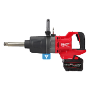 MILWAUKEE - M18 ONEFHIWF1D-121C - Klucz udarowy 1" z rękojeścią D, 2576 Nm, 18 V, 12.0 Ah, ONE-KEY™ - 4933499251