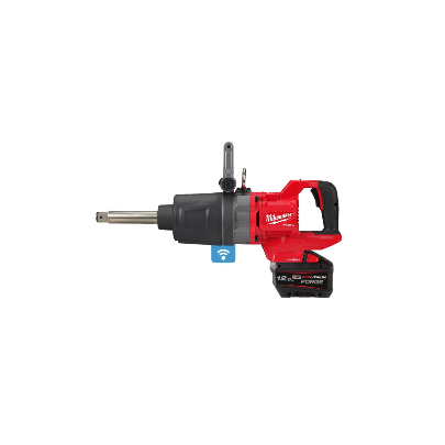MILWAUKEE - M18 ONEFHIWF1D-121C - Klucz udarowy 1" z rękojeścią D, 2576 Nm, 18 V, 12.0 Ah, ONE-KEY™ - 4933499251