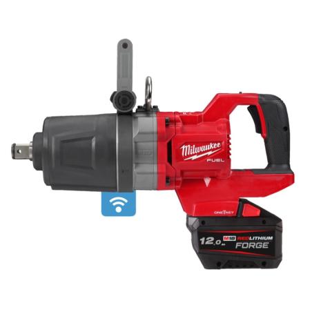 MILWAUKEE - M18 ONEFHIWF1DS-121C - D-handle impact wrench 1", 2576 Nm, 18 V, ONE-KEY™ - 4933499253