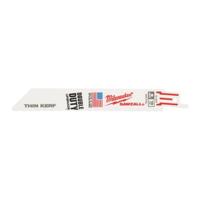 MILWAUKEE - 48005184 - Metal saw blade THIN KERF, Bi-metal, Co, 150 mm 18 TPI (5 pcs.)