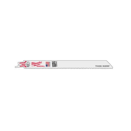 MILWAUKEE - 48005189 - Brzeszczot do metalu THIN KERF, Bi-Metal, Co, 300 mm 18 TPI (5 szt.)