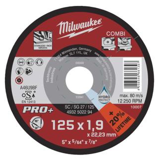 4932502294 - Combi Cutting & Grinding Discs PRO+, 125 x 1.9 x 22.23 mm (1 pc.)