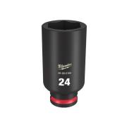 49666165 - Nasadka udarowa Shockwave 3/8" 6-kątna, długa, metryczna, 24 mm